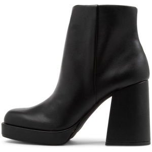 Verali Avery Ve Black Smooth Black Boots Womens Shoes Casual Ankle Boots