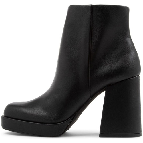 Verali Avery Ve Black Smooth Black Boots Womens Shoes Casual Ankle Boots