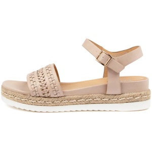 Verali Disco Ve Blush Smooth Blush Sandals Womens Shoes Casual Sandals Flat Sandals