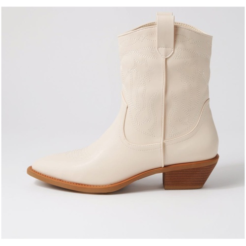 Verali Howdy Ve Bone Smooth Bone Boots Womens Shoes Casual Ankle Boots
