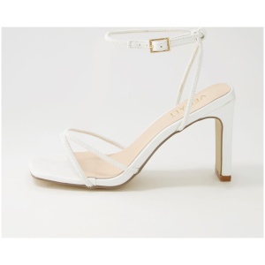 Verali Kian Ve White Smooth White Sandals Womens Shoes Dress Heeled Sandals
