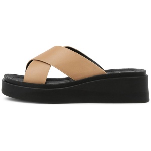 Verali Rayne Ve Lt Camel Smooth Lt Camel Sandals Womens Shoes Casual Sandals Flat Sandals