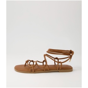 Verali Sabine Ve Tan Smooth Tan Sandals Womens Shoes Casual Sandals Flat Sandals