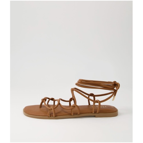 Verali Sabine Ve Tan Smooth Tan Sandals Womens Shoes Casual Sandals Flat Sandals