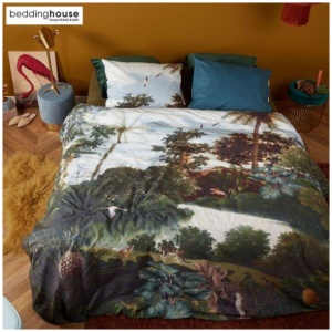 Voyage At Home Cotton Green Quilt Cover Sets by Bedding House Queen
