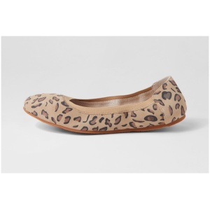 Walnut Ava Ballet Animal Wa Safari Leopard Suede Safari Leopard Shoes Womens Shoes Casual Flat Shoes