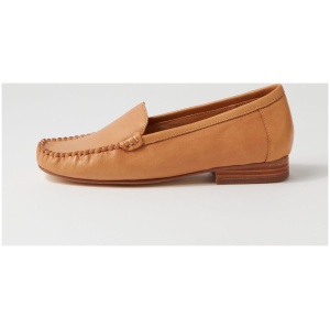 Walnut Cigar Leather Loafer Wa Latte Leather Latte Shoes Womens Shoes Casual Flat Shoes