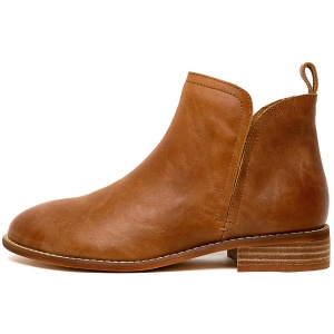 Walnut Douglas Tan Leather Tan Boots Womens Shoes Casual Ankle Boots