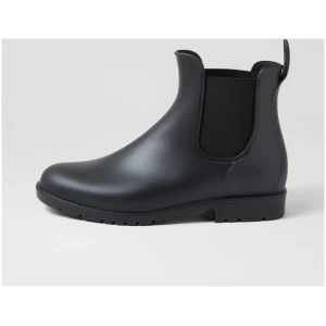 Walnut Kiki Boot Wa Black Rubber Black Boots Womens Shoes Casual Ankle Boots