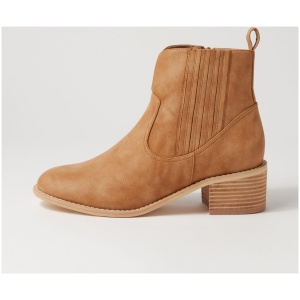 Walnut Margo Boot Wa Beige Nubuck Pu Beige Boots Womens Shoes Casual Ankle Boots