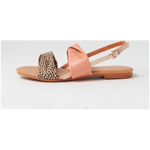 Walnut Milu Sandal Wa Tan Cheetah Smooth Tan Cheetah Sandals Womens Shoes Casual Sandals Flat Sandals