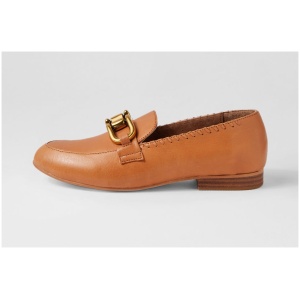 Walnut Thea Leather Loafer Wa Coconut Tan Leather Coconut Tan Shoes Womens Shoes Casual Flat Shoes