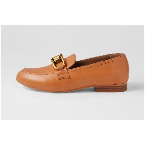 Walnut Thea Leather Loafer Wa Coconut Tan Leather Coconut Tan Shoes Womens Shoes Casual Flat Shoes