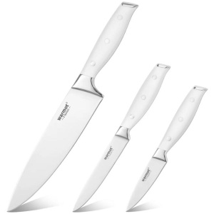 Warmot 3 Piece Ultra Sharp Chefs Knife Set with Gift Box (888-3)