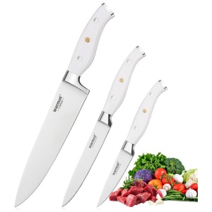 Warmot 3-Piece Ultra Sharp Chefs Knife Set with Gift Box (956-3)