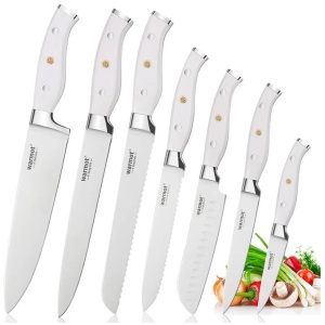 Warmot 7-Piece Ultra Sharp Chefs Knife Set with Gift Box (956-7)