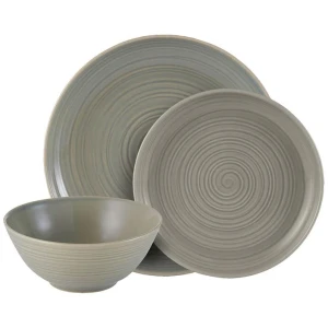 William Mason 12 Piece Dinner Set Size 28X28.5X21cm in Grey by Mason Cash