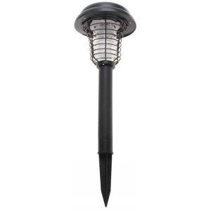 Wireless Solar-Powered Mosquito Killer Lamp (1-Piece, Black)