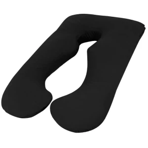 Woolcomfort Aus Made Maternity Pregnancy Nursing Sleeping Body Pillow Pillowcase Included Black