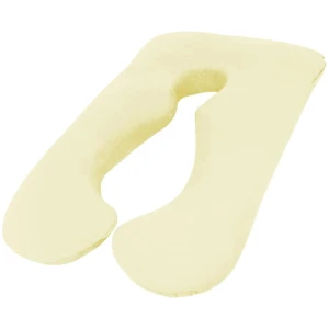 Woolcomfort Aus Made Maternity Pregnancy Nursing Sleeping Body Pillow Pillowcase Included Cream