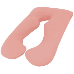 Woolcomfort Aus Made Maternity Pregnancy Nursing Sleeping Body Pillow Pillowcase Included Light Pink