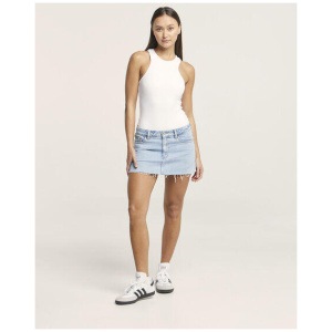 Y2K Micro Mini Organic Cotton Skirt