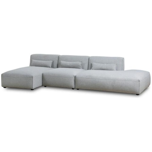 Yachin Right Chaise Sofa - Sterling Sand by Interior Secrets - AfterPay Available