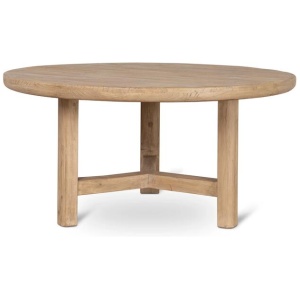 Yamila 1.52m Elm Round Dining Table - Natural by Interior Secrets - AfterPay Available