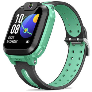 imoo Kids Smart Watch Phone Z1 (6 Month Konec Sim Card Bundle) - Bamboo Green