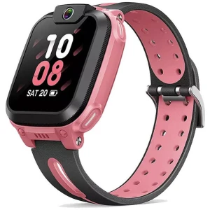 imoo Kids Smart Watch Phone Z1 (6 Month Konec Sim Card Bundle) - Grapefruit Red