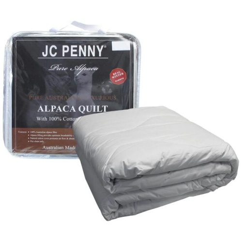 350GSM Alpaca Quilt with Cotton Japara Cover - King