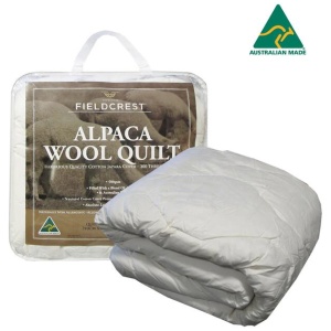 500GSM Alpaca Wool Blend Quilt Queen