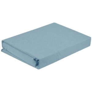 Artex Microfibre Sheet Set Single Dust Blue