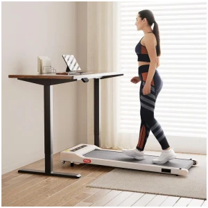 Artiss 140cm Automatic Standing Desk with 360mm Electric Walking Pad Treadmill