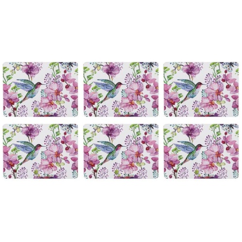 Ashdene Birds & Blooms Set of 6 Placemat