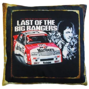 Australian Mancave Retro Cushion Big Bangers Holden Commodore 40 x 40 cm