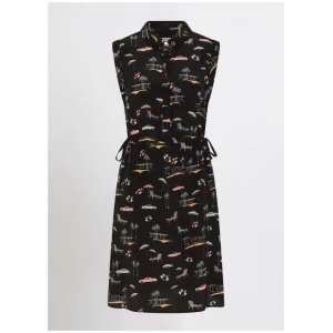 Beach For The Stars Silk Dress