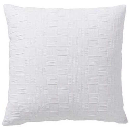 Bianca Cosmo White Square Filled Cushion 43 x 43cm