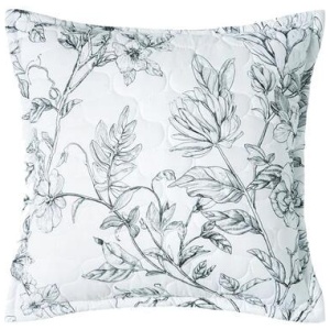 Bianca Gracie White Square Filled Cushion 43 x 43cm