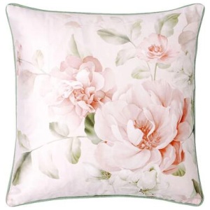Bianca Layla White Velet Square Filled Cushion 43 x 43cm