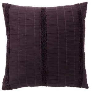 Bianca Malua Grape Velet Square Filled Cushion 43 x 43cm