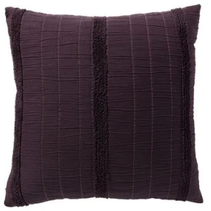 Bianca Malua Grape Velet Square Filled Cushion 43 x 43cm