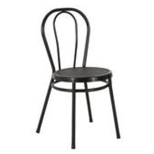 Bridge 6 Seater Dining Set With Province Chairs Black
