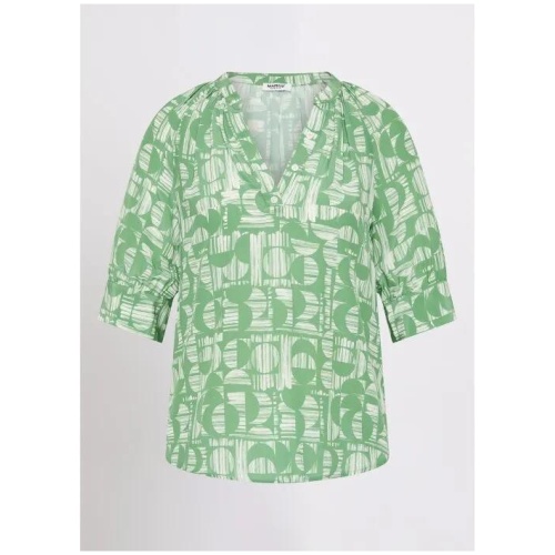 Circle Back Silk Blouse