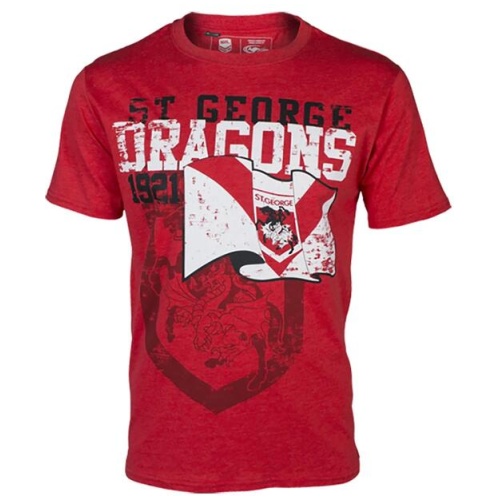 Classic NRL Dragons Small Heritage Tee