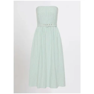 Eileen Strapless Midi Dress