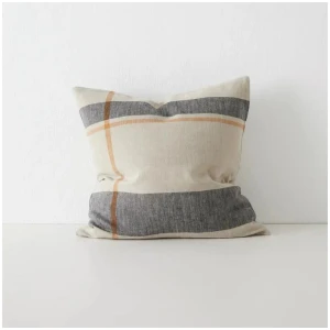 Ex Display - Dante Premium Placement 50cm Cushion - Linen by Interior Secrets - AfterPay Available