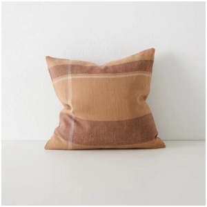 Ex Display - Dante Premium Placement 50cm Cushion - Terracotta by Interior Secrets - AfterPay Available