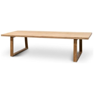 Ex Display - Naples Reclaimed 3m Wooden Dining Table - Natural by Interior Secrets - AfterPay Available