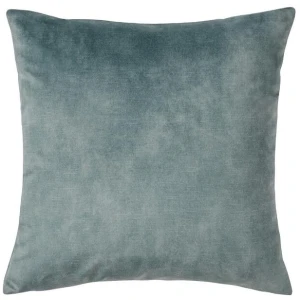Ex Display - Weave Ava 50cm Velvet Cushion - Aqua by Interior Secrets - AfterPay Available
